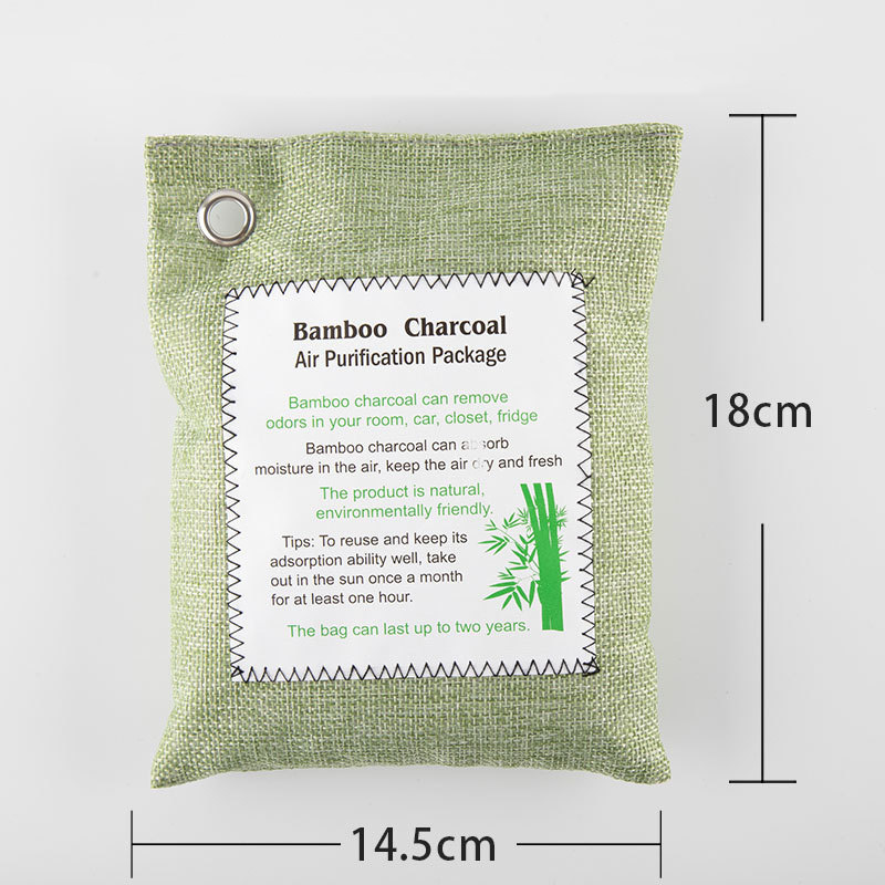 Factory wholesale bamboo charcoal bag activated charcoal air purifying bag