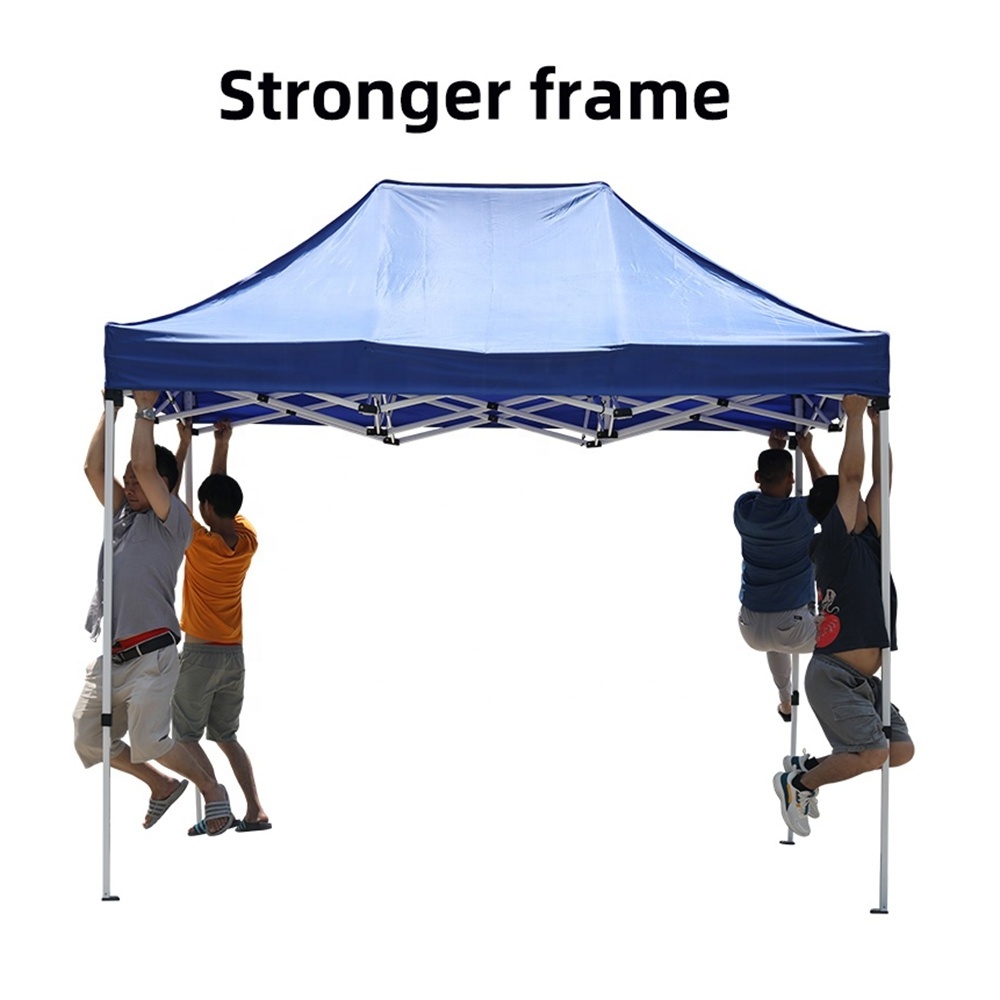 Popular promotion 2x3m blue waterproof fast folding toldo plegable carpas plegables carpas publicitaria de lona