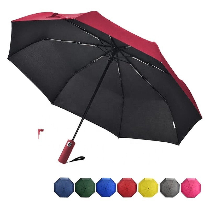 Customized Wind Fully Automatic Umbrella Sun Rain Protection Portable 10 Bone Umbrella Outdoor Travel Automatic Umbrella