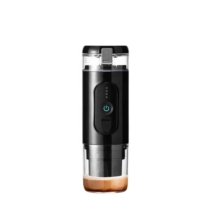 Heating coffee machine powder capsule charging portable outdoor travel car home wireless electric coffee machine