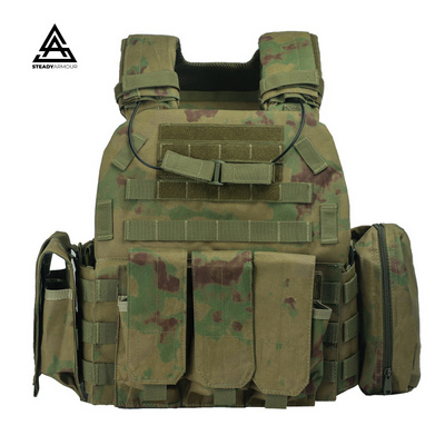 SteadyArmour Multifunctional Tactical Gear Equipment Supplies Black Security Tactical Vest