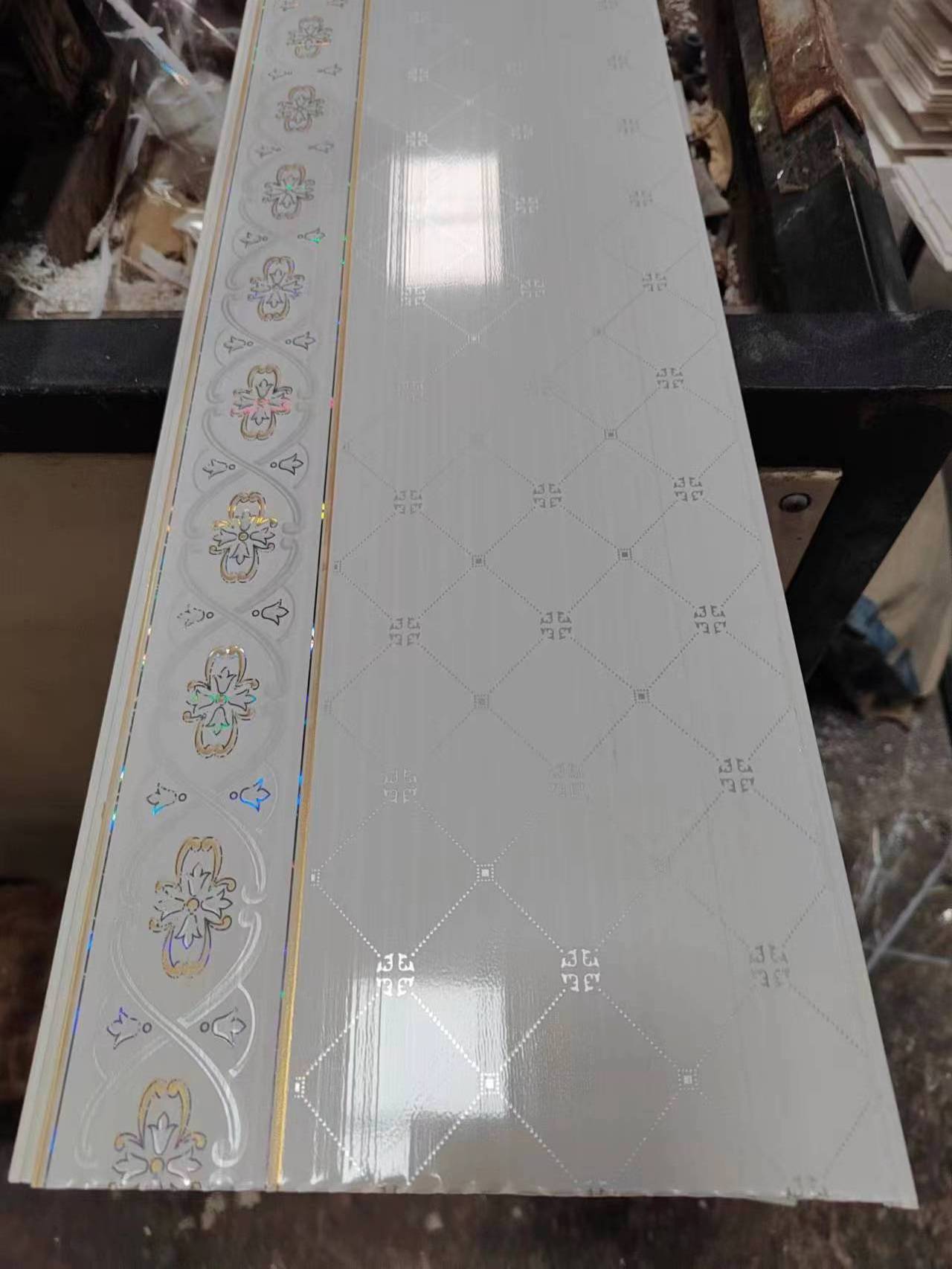 PVC Ceiling Tiles 20cm Africa Plastic Bathroom Decorated PVC Ceiling Board