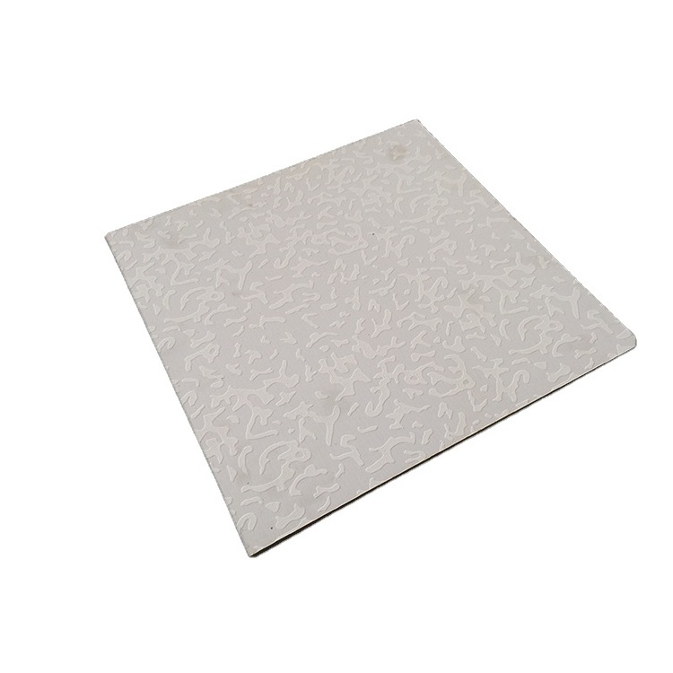 2x2 PVC Laminated Gypsum Ceiling Panel Tiles 7mm thickness 600x600mm PVC plaster ceiling tile for commercial buildings