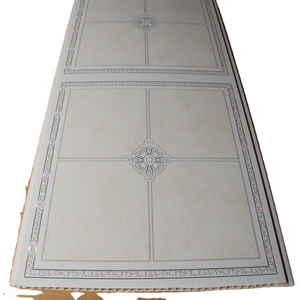 Honduras High Glossy White Plastic Cielo Razo Pvc Ceil Panel Faux Plafond Plastic Ceiling Tiles For Bedroom