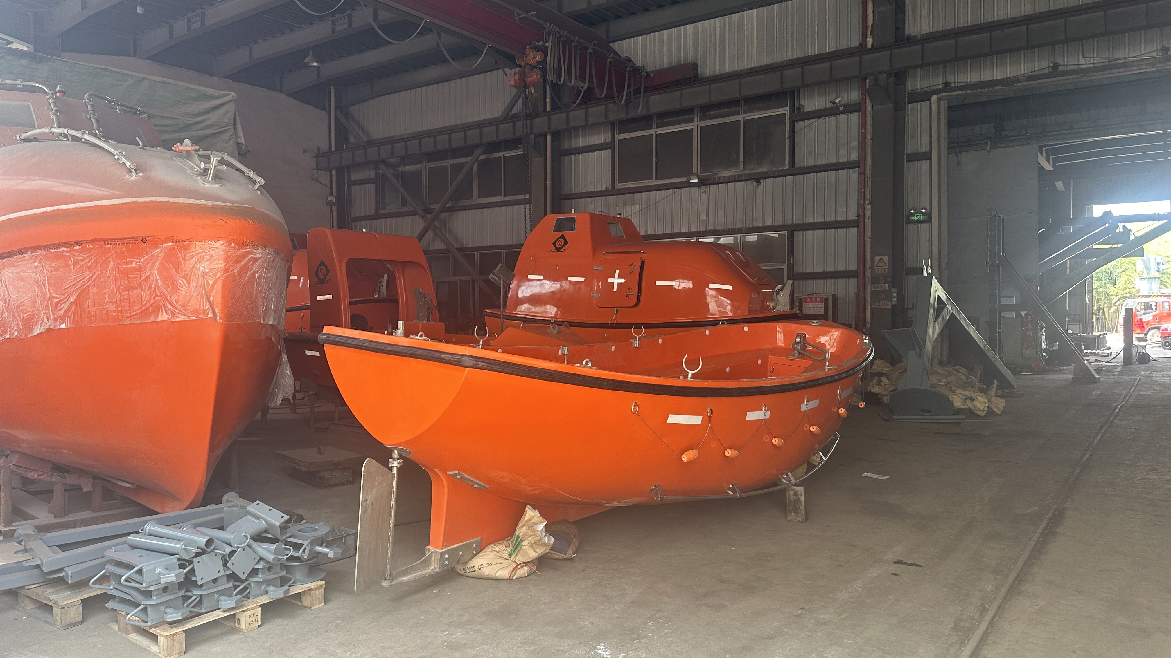 5.5M Fiberglass Open Type Search And Rescue Boats