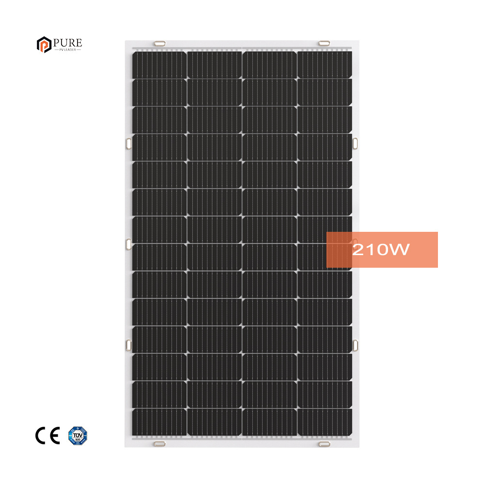 PURE 2023 2024 100 Watt 150 Watt 200 Watt Lightweight Portable Flexible Solar Panel For Sale Oem Odm