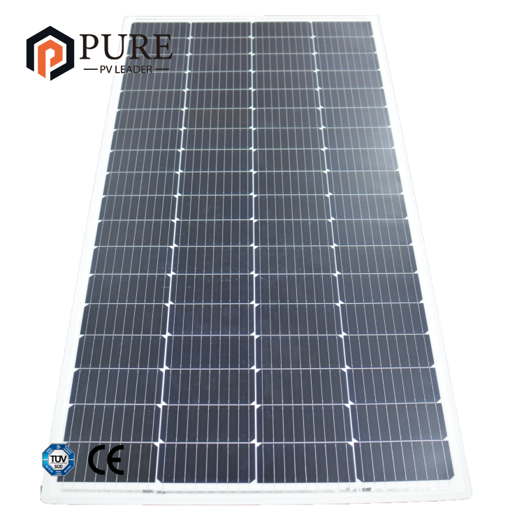 PURE In Stock Flexible Solar Panel 200w 18v Thin Film Etfe Solar Panel For Caravan Rv Boat Camper Trailer