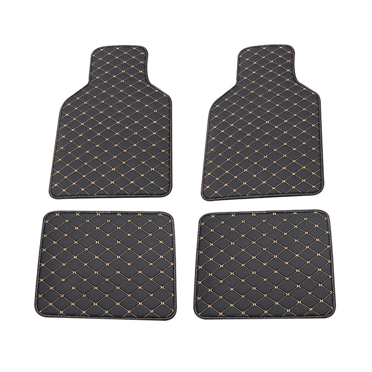 Lighted Car Mats Car Floor Foot Mats Full Set 4wd Waterproof Car Foot Mats