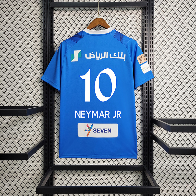 23/24 soccer jersey t shirt al hilall neymar jersey club t-shirt saudi alhilal football jersey set neymar uniform with al hilal