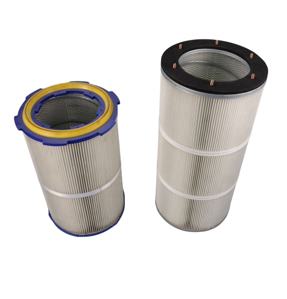 Hot sale industrial powder collection element 99% efficiency dust collector air filter cartridge with Hepa filter