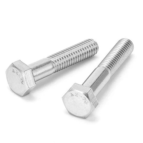 Custom Cleaning Passivation Solid Solution Stainless Steel Hex Bolts SS304 316 M6 M7 M8 M9 Semi-Threaded Hexagon Head Bolt