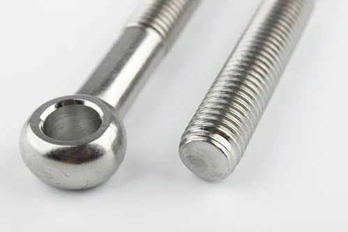 China Manufacturers Wholesale Stainless Steel M6 M8 M10 M12 M14/M16 M18 M20 Eye Bolts 25-110mm Gb798 A2/A4 Grade Metal Blots