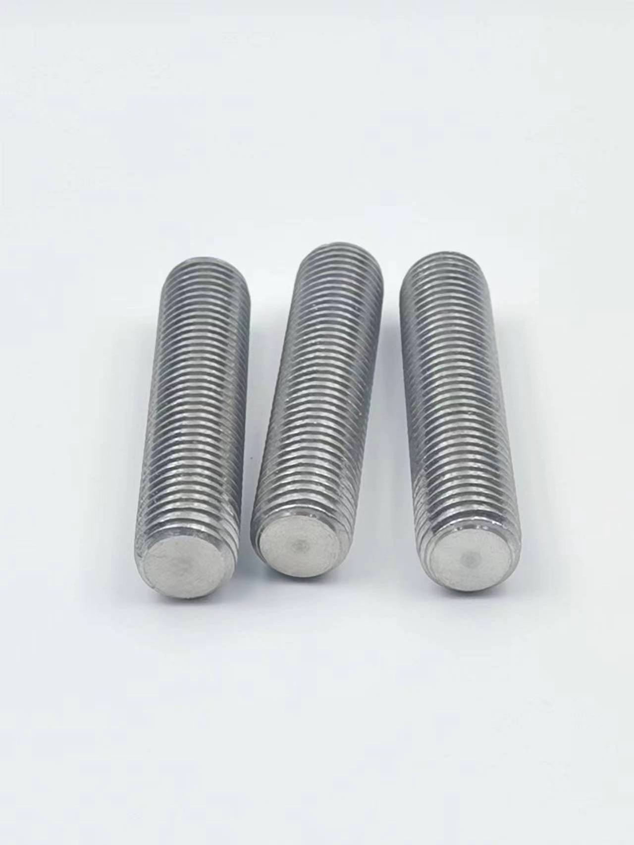 China Manufacturers Custom Metal M8 M10 M12 M14 M16 M18 M20 Double End Studs 30-1000mm Length Stainless Steel GB901 Studs