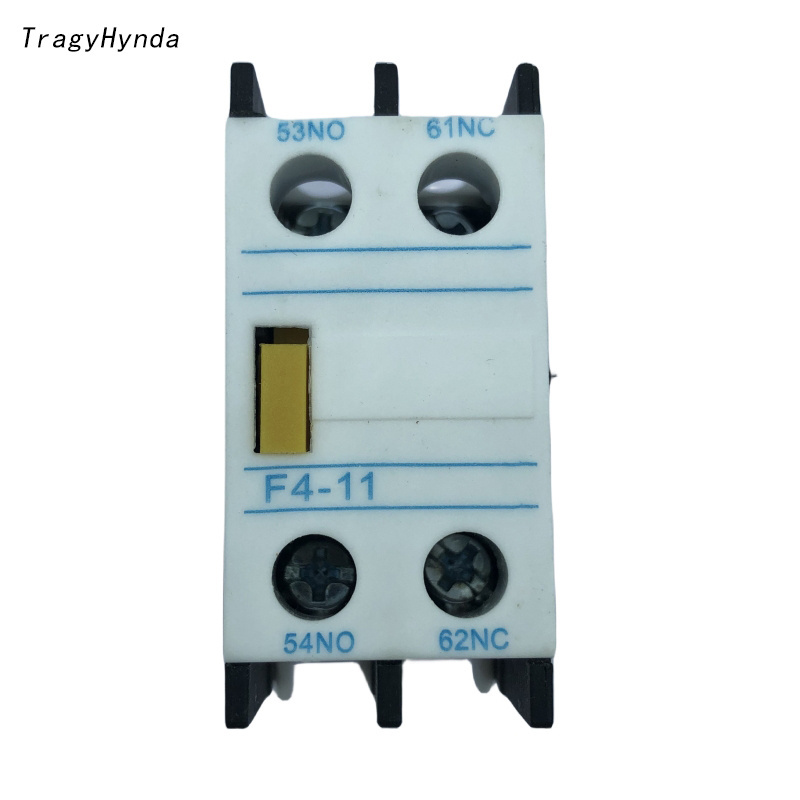 F4-11 Auxiliary Contact Cjx2 Ac Contactor Supporting La1-Dn11 1No+1Nc Auxiliary Contact Block For Cjx2 Lc1-D Series