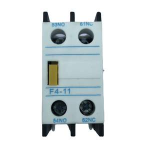 F4-11 Auxiliary Contact Cjx2 Ac Contactor Supporting La1-Dn11 1No+1Nc Auxiliary Contact Block For Cjx2 Lc1-D Series