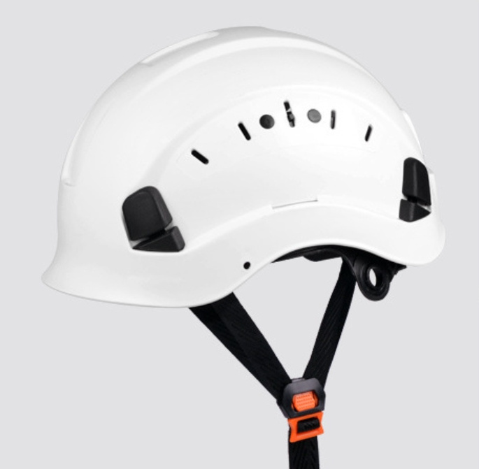 Safety Hard Hat ABS Helmet Adjustable with Visor 6-Point Suspension Perfect for Construction and Climbing