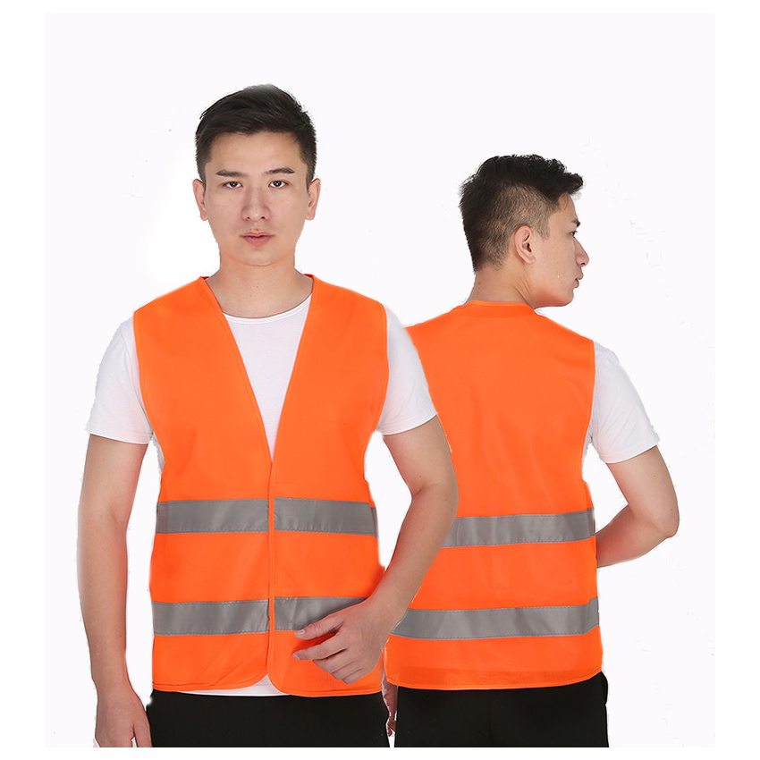 Customizable Reflector Vest Safety Workwear for Manufacturing with Customized Logo press vest