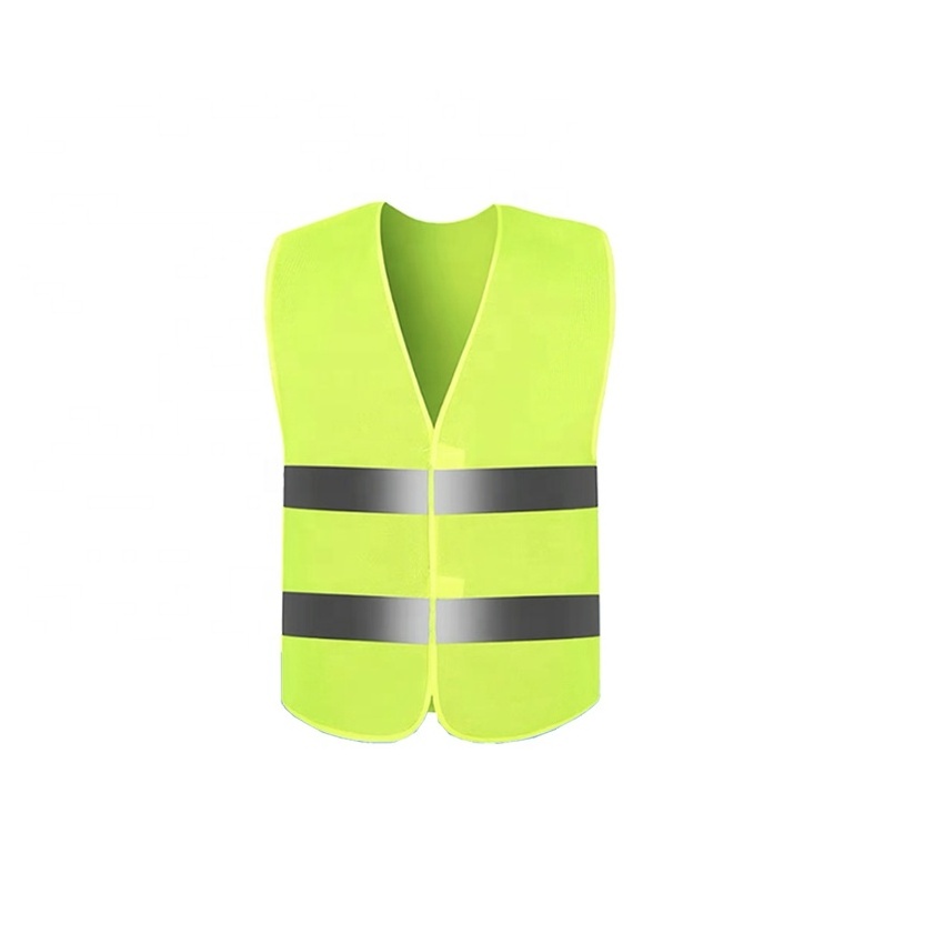 Wholesale Customized Logo Roadway Safety Jacket High Visibility Engineer Work Construction Clothing Orange Green Reflective Vest