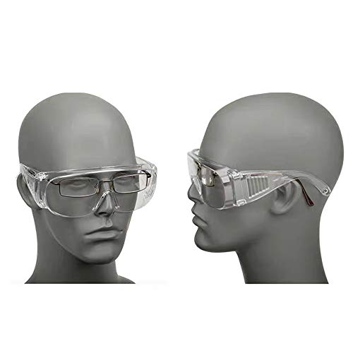 Transparent Lenses Anti Fog Safety Glasses With Side Shield Eye Protective Safety Goggles for Industrial