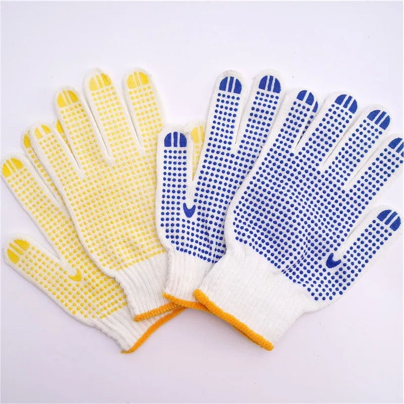 PVC Point Glue Labor Protection Gloves