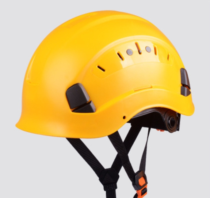 Safety Hard Hat ABS Helmet Adjustable with Visor 6-Point Suspension Perfect for Construction and Climbing