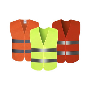 High Visibility Reflective Hi Vis Viz Safety Vest Waistcoats Reflectorized vest Workwear Body protection