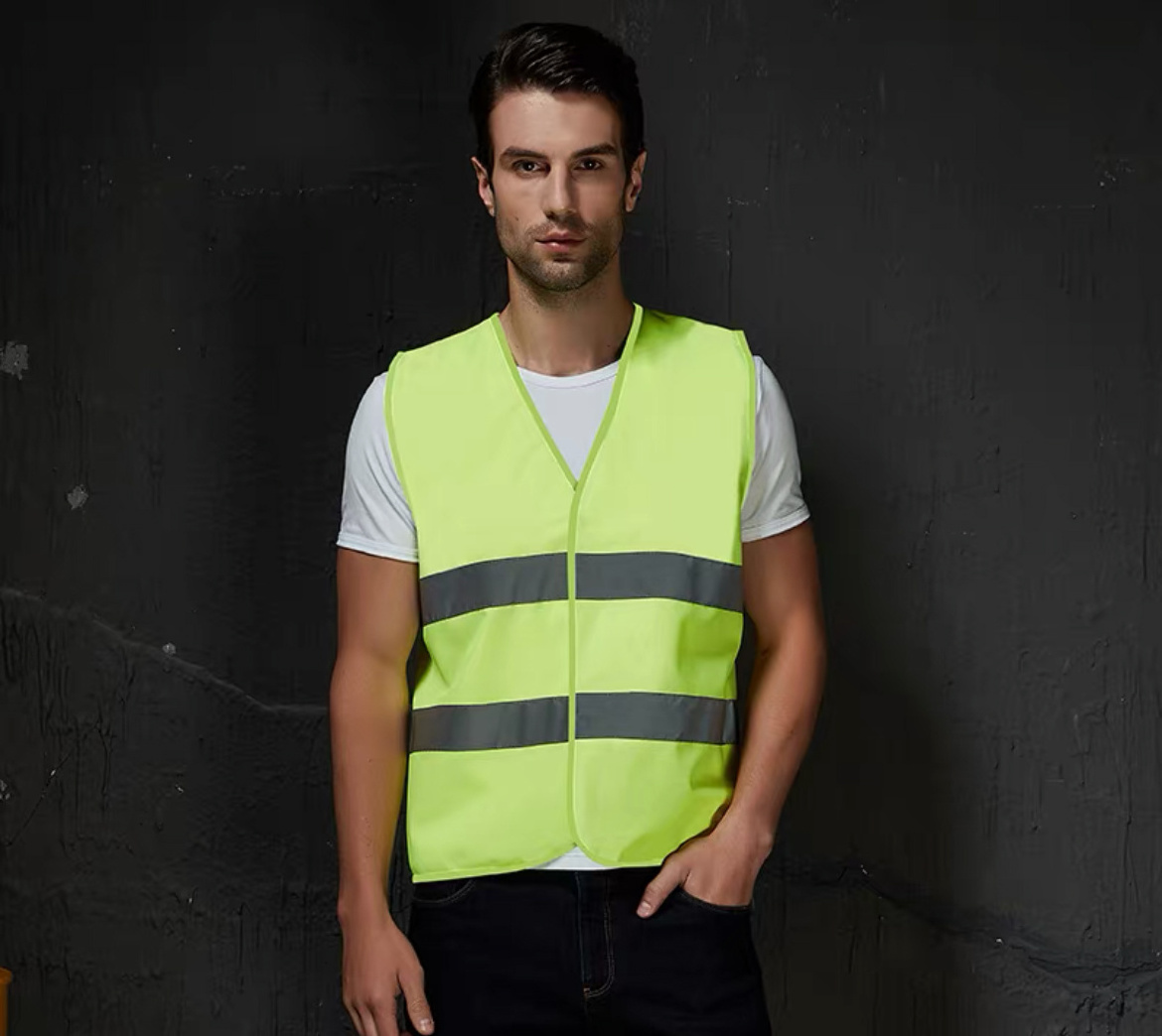 Reflective Safety Clothing, Reflective Vest, Construction Jacket High Visibility Strip Hi Vis Work Security Safety Vest