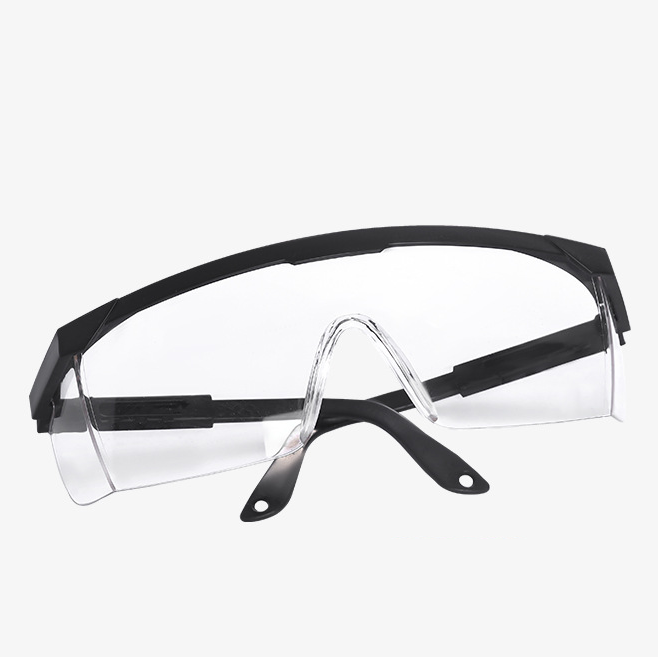 safety goggle Custom  materials protective Protection  Lens Safety Glasses Goggle PET