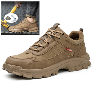 Steel Toe Puncture Proof Construction Lightweight Breathable Sneakers Boots Women Men Work Safety Shoe