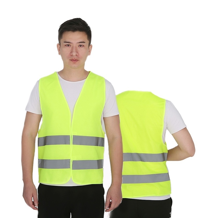 Low MOQ safeti jacket security vest reflector vest construction vest