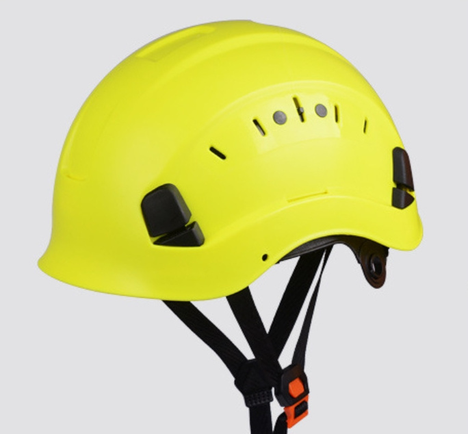 CE ANSI ABS PPE Safety Helmet For Mountaineering And Rock Climbing And High-altitude Operation