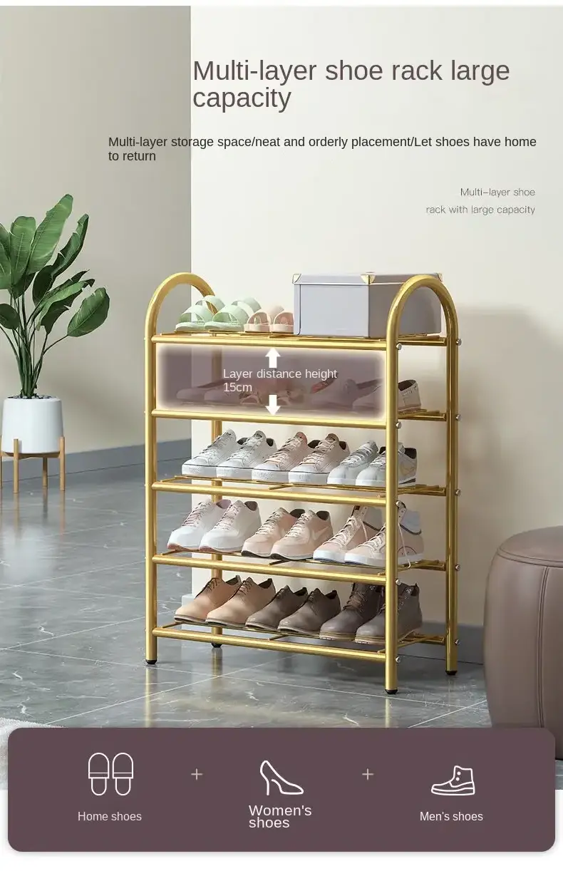 Simple Design Folding Stackable Amazing Shoes Rack Extendable TStorage Store Shoe Rack