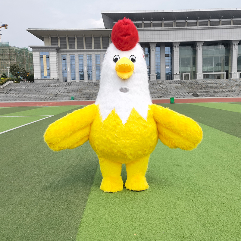 Giant inflatable chicken mascot costume  cosplay party carnival adult dress kid birthday advertising dancing wedding