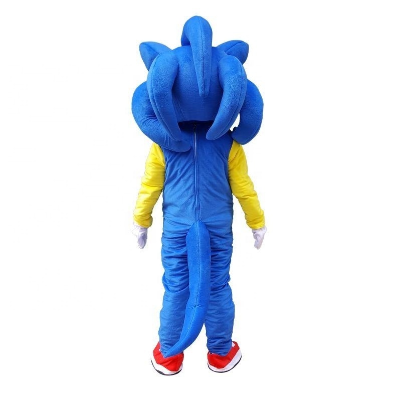 sonic mascot costume foam head cosplay party carnival costume adult dress kid birthday advertising dancing wedding