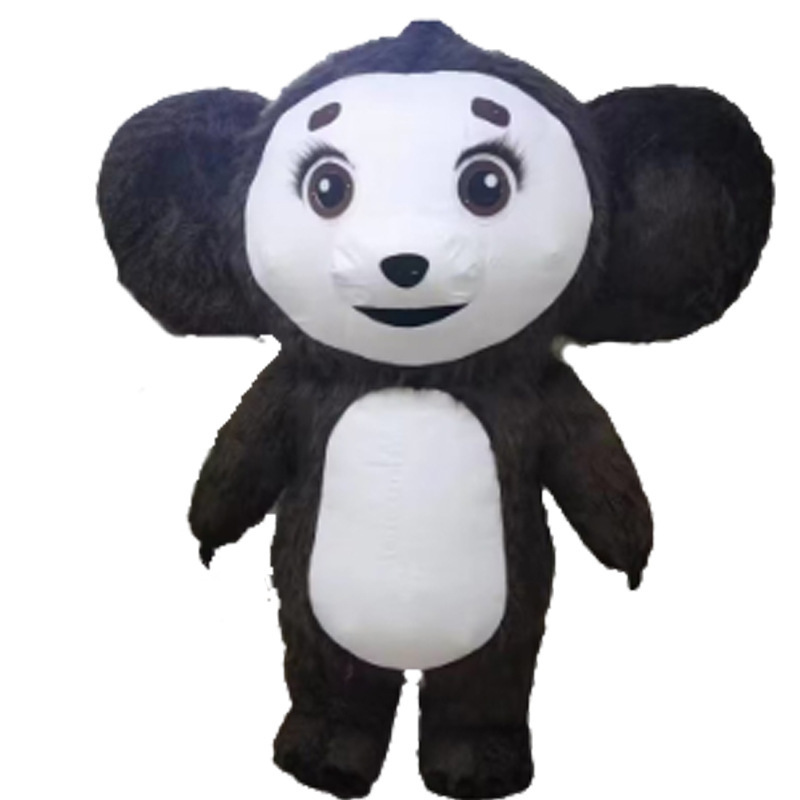 Big eared monkey inflatable mascot costume  cosplay party carnival adult dress kid birthday advertising dancing wedding