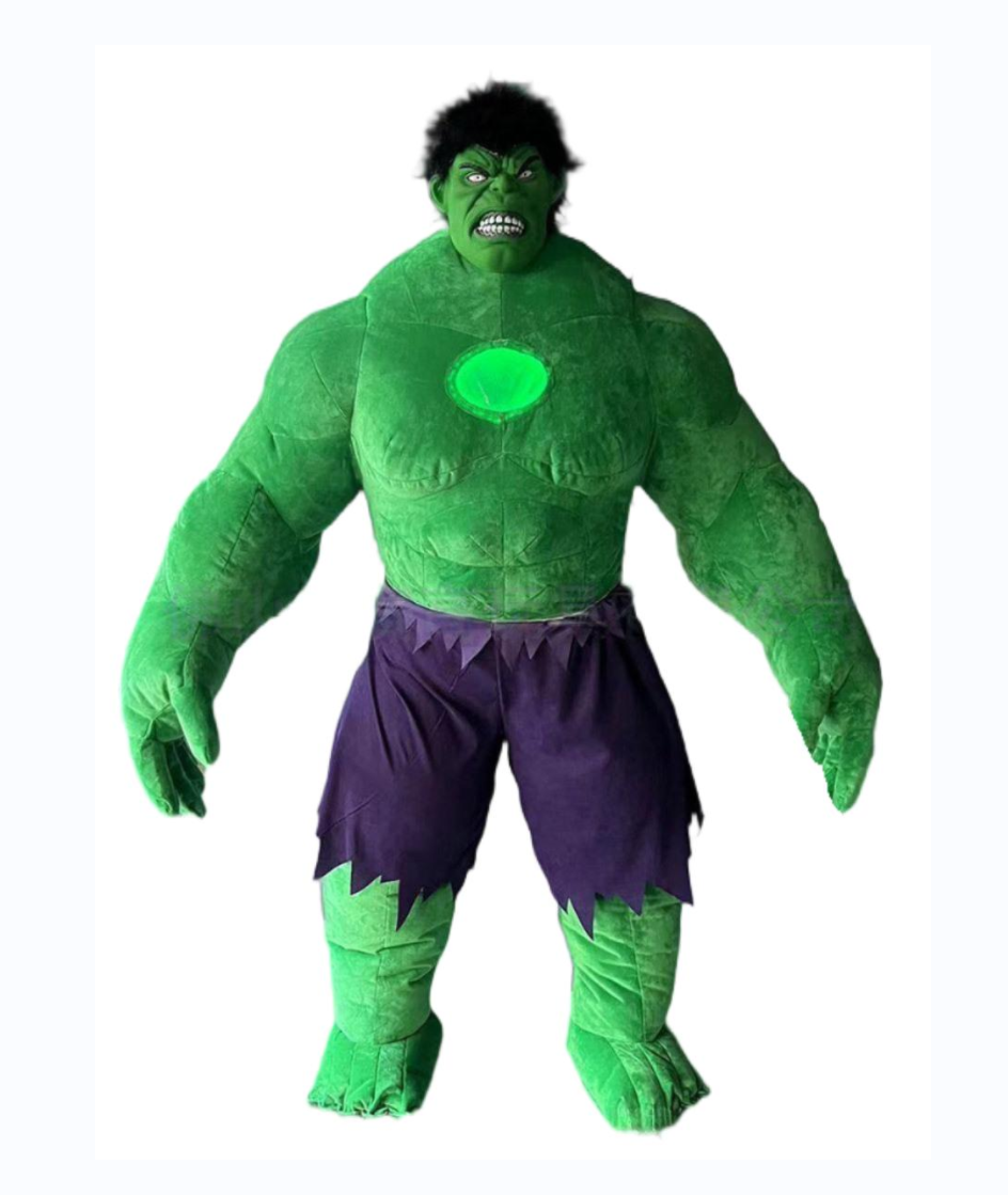 Giant green man inflatable doll mascot costume  cosplay party carnival adult dress kid birthday advertising dancing wedding