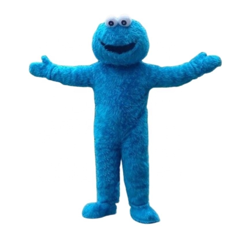 elmo cookie monster mascot costume cosplay party carnival costume adult dress kid birthday advertising dancing wedding