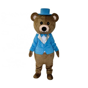 new bear teddy mascot costume foam halloween cosplay party carnival adult dress kid birthday advertising dancing wedding