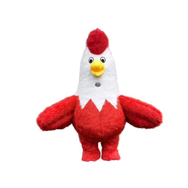 Giant inflatable chicken mascot costume  cosplay party carnival adult dress kid birthday advertising dancing wedding