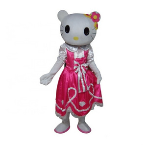 kitty cat mascot costume cosplay party carnival costume adult dress kid birthday advertising dancing wedding