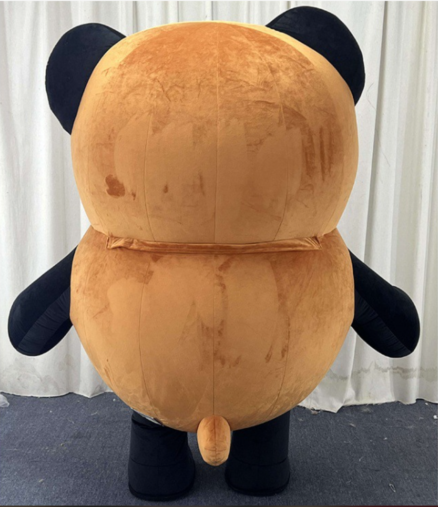 6.56ft bear inflatable tom nook mascot costume  cosplay party carnival adult dress kid birthday advertising dancing wedding