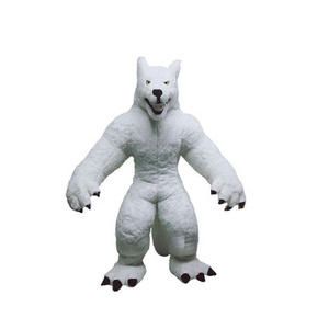 7.2ft Giant inflatable wolf mascot costume  cosplay party carnival adult dress kid birthday advertising dancing wedding