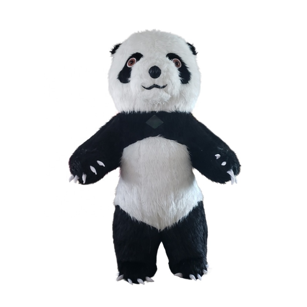 Giant panda inflatable  mascot costume  cosplay party carnival costume adult dress kid birthday advertising dancing wedding