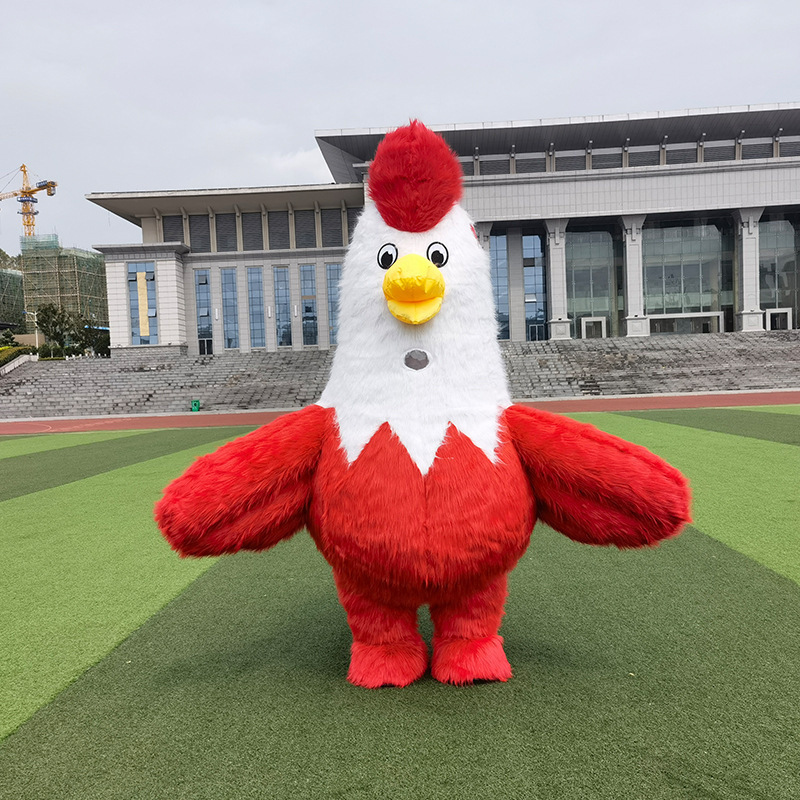 Giant inflatable chicken mascot costume  cosplay party carnival adult dress kid birthday advertising dancing wedding