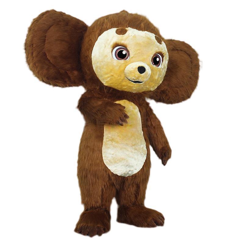 Big eared monkey inflatable mascot costume  cosplay party carnival adult dress kid birthday advertising dancing wedding