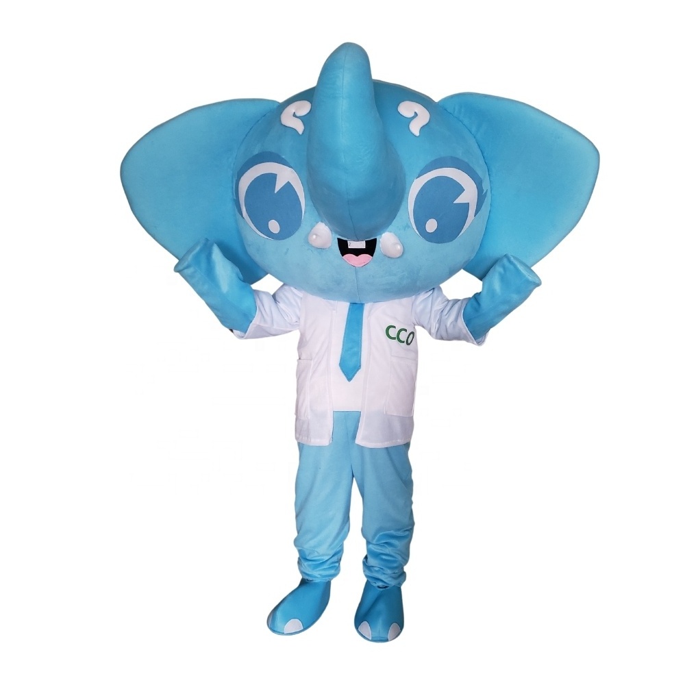 elephant mascot costume foam halloween cosplay party carnival adult dress kid birthday advertising dancing wedding