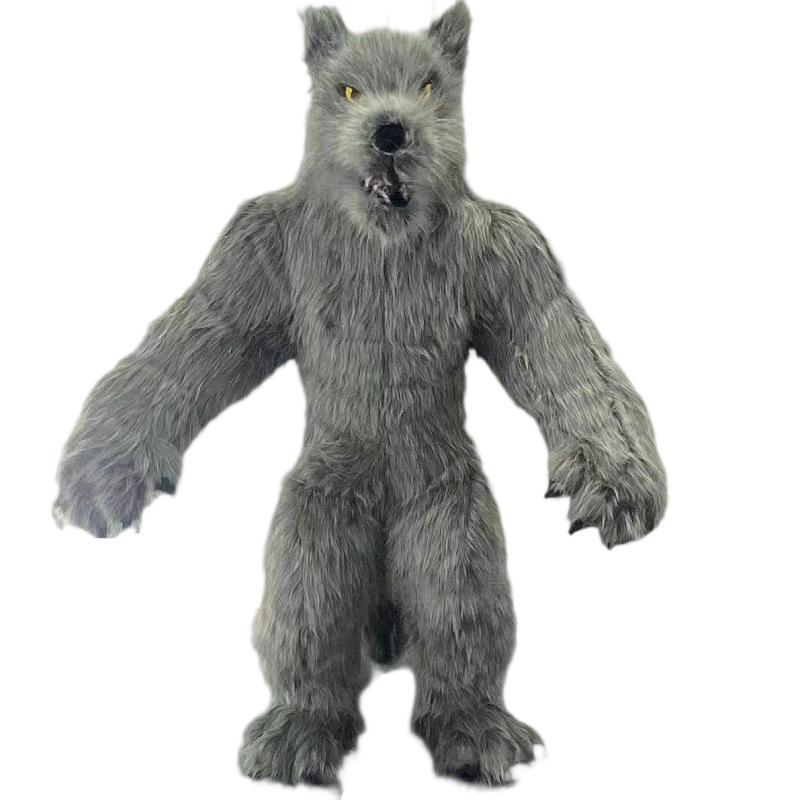 7.2ft Giant inflatable wolf mascot costume  cosplay party carnival adult dress kid birthday advertising dancing wedding