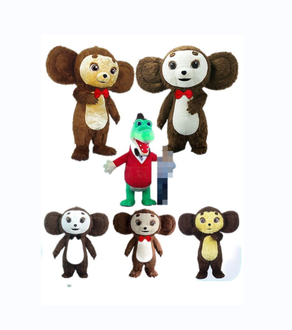 Big eared monkey inflatable mascot costume  cosplay party carnival adult dress kid birthday advertising dancing wedding