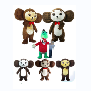 Big eared monkey inflatable mascot costume  cosplay party carnival adult dress kid birthday advertising dancing wedding