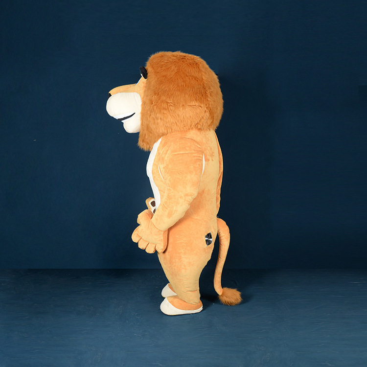 Cartoon Lion inflatable  mascot costume  cosplay party carnival adult dress kid birthday advertising dancing wedding